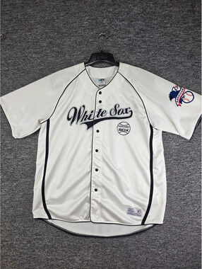 Dynasty Chicago White Sox MLB Baseball Jersey White/Black Size 2XL